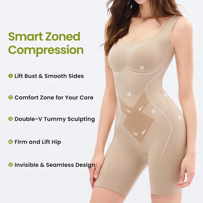 Baicloud® Easy-Off Shaping-Body mit breiten Trägern