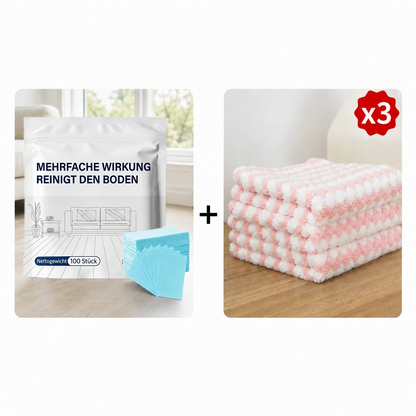 IEY® Multi-Effekt-Bodenreinigungstücher (100 Stück)