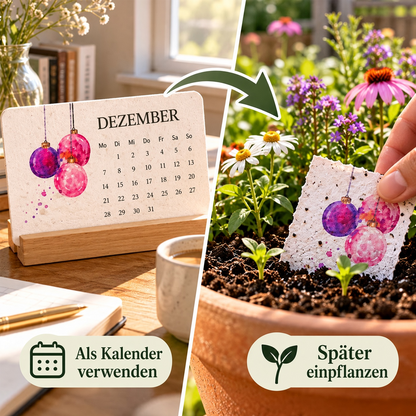 Toaimer®🌱 2027 Pflanzbarer Kalender – Nutzen. Einpflanzen. Wachsen sehen.🌱 ☀