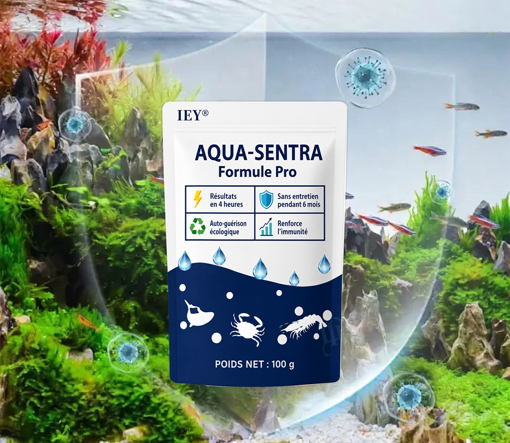 IEY® Aqua-Sentra Pro Formula– End Algae Nightmares, Restore Your Pond’s Beauty Fast!