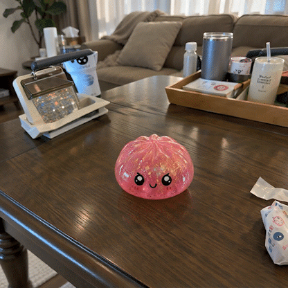 Sommer-Sale🔥🐟🚨 LETZTER TAG: 50% RABATT SICHERN! | Toaimer® Magisches Jiaozi-Schiel-Gesicht Anti-Stress-Squishy 🥟