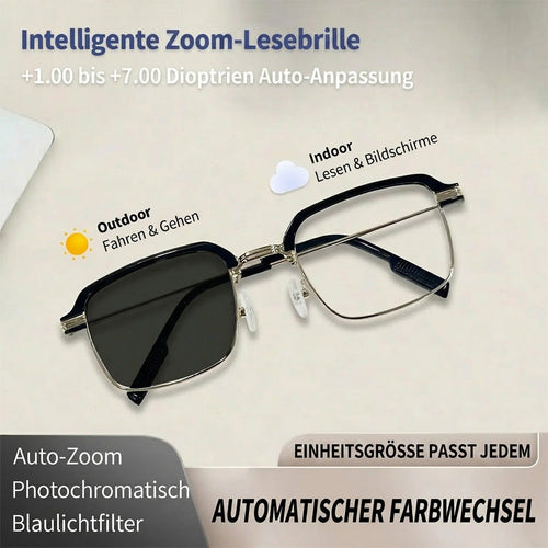 🔥Sale am letzten Tag: 60 % Rabatt 👓 Oneswear® ✨ Selbstregulierende HD-Lesebrille🐟