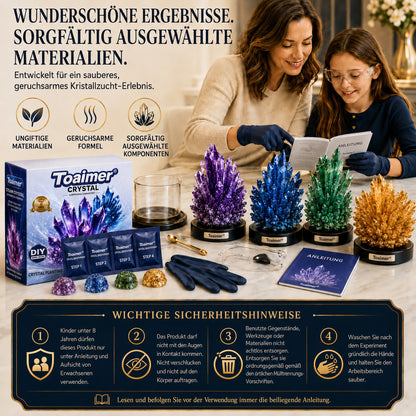 💥Heute 50% sparen | Toaimer® CrystalGenesis — Züchten Sie Ihren eigenen Luxuskristall-Schmuck🐟💎