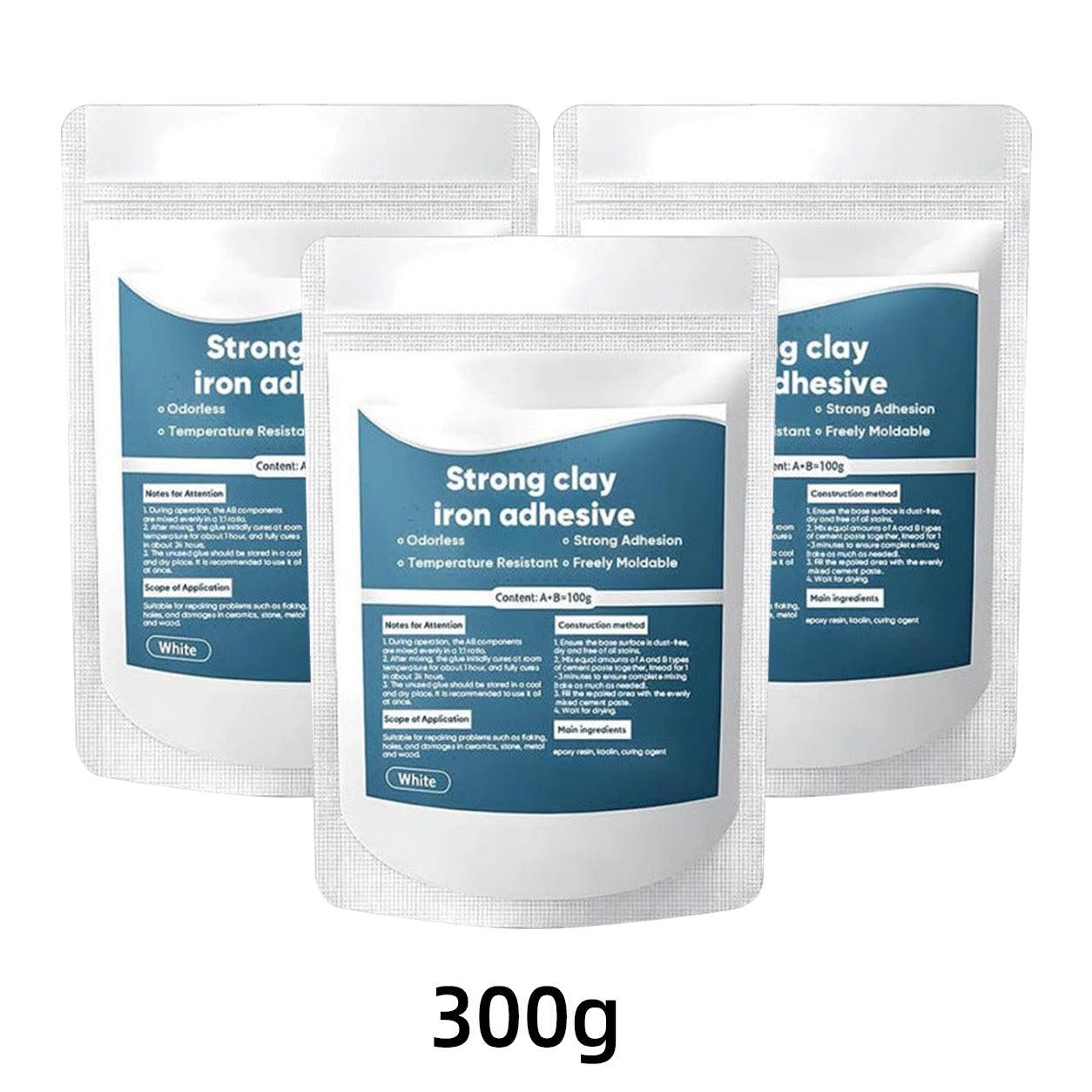 𝐁𝐢𝐥𝐥𝐡𝐨𝐥®🔥JETZT 50% RABATT SICHERN🔥 Wasserdichter hitzebeständiger Epoxidkitt-Reparaturset