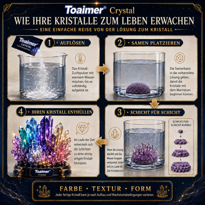💥Heute 50% sparen | Toaimer® CrystalGenesis — Züchten Sie Ihren eigenen Luxuskristall-Schmuck🐟💎