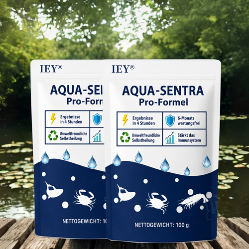 🐟✨IEY® Aqua-Sentra Pro Formel – Algen-Albtraum beenden, Teich-Schönheit schnell wiederherstellen!