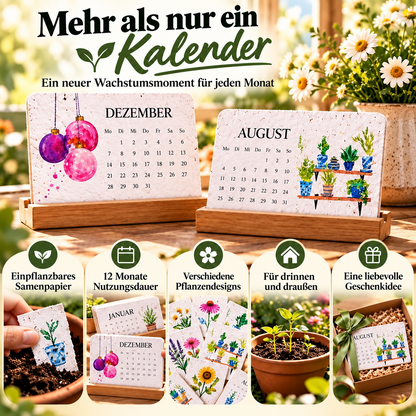 Toaimer®🌱 2027 Pflanzbarer Kalender – Nutzen. Einpflanzen. Wachsen sehen.🌱 ☀