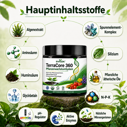 🇩🇪 𝐎𝐟𝐟𝐢𝐳𝐢𝐞𝐥𝐥𝐞𝐫 𝐌𝐚𝐫𝐤𝐞𝐧𝐬𝐡𝐨𝐩 | 🍃SVOZK® TerraCore 360  Pflanzenwachstumssystem – Stärkere Wurzeln, Gesündere Pflanzen & Größere Ernten