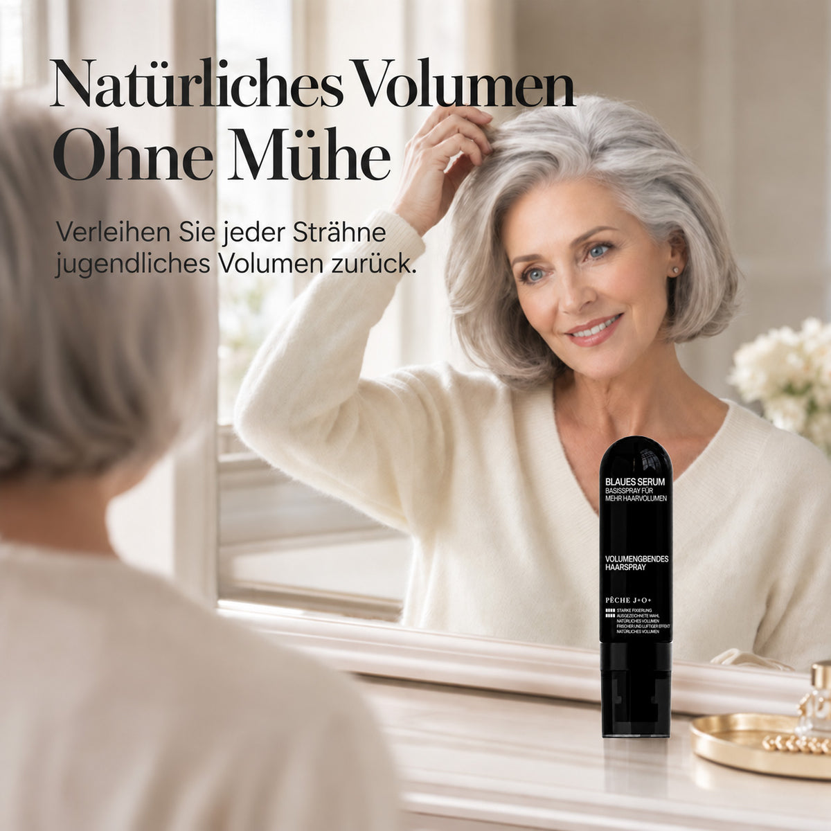 90 ml GarageLine® Volumen-Styling-Spray, langanhaltender Sprühnebel mit süßem Pfirsichduft✨