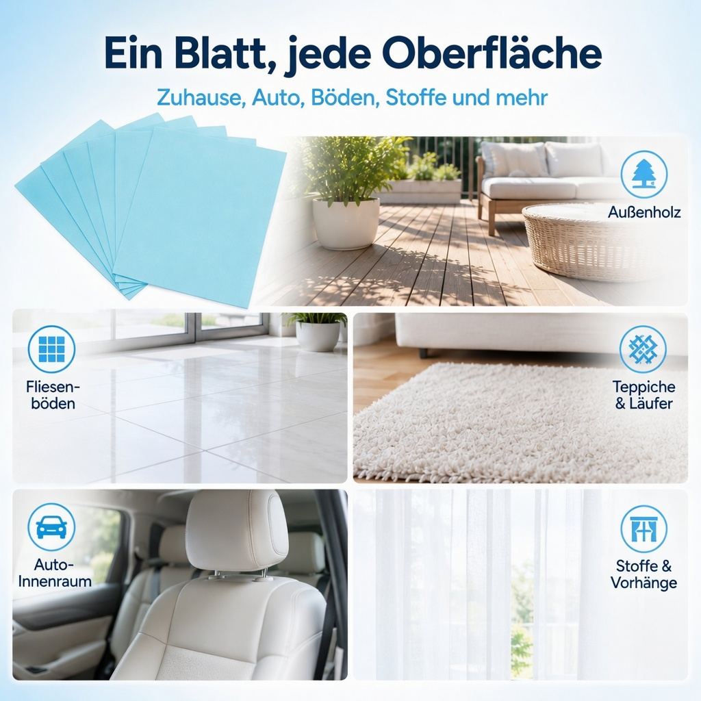 IEY® Multi-Effekt-Bodenreinigungstücher (100 Stück)