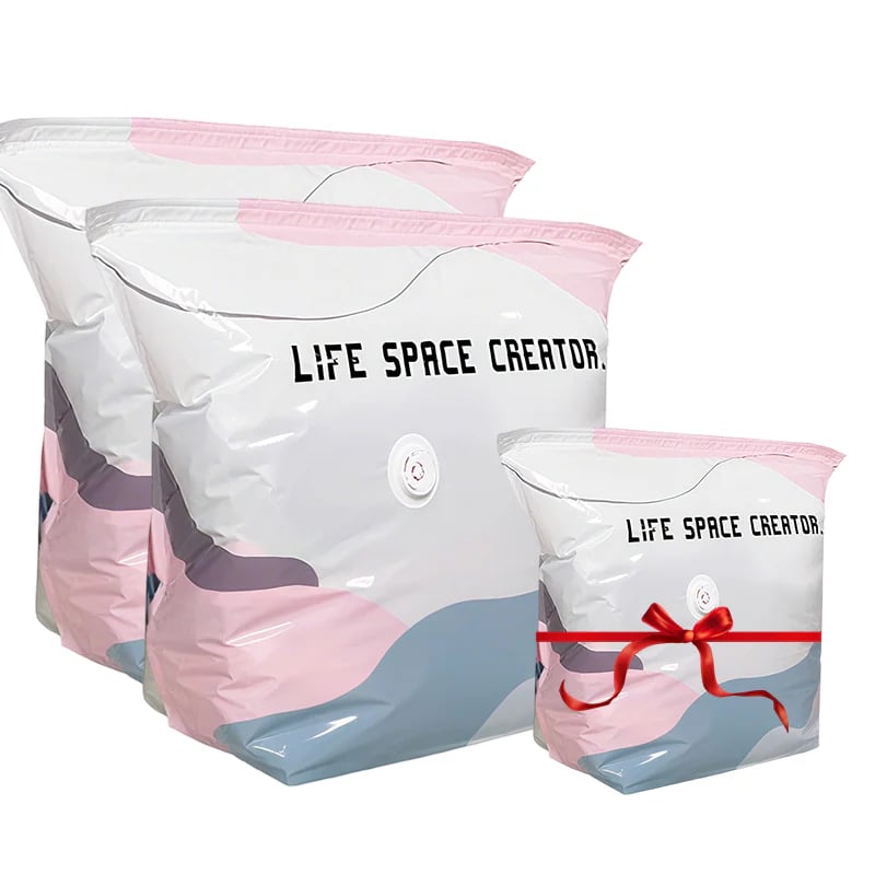 Vakuumbeutel mit großem Fassungsvermögen – ohne Pumpe