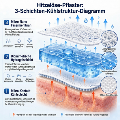 Sommer-Sale🔥🐟Letzter Tag 50% RABATT丨Trilumia® Kühlpad – Fortschrittliches 8H-Kühlpflaster für Nacken & Körper❄️