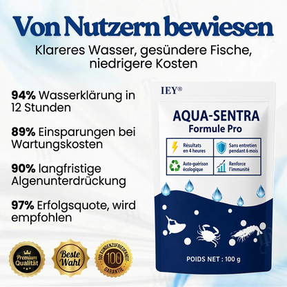 IEY® Aqua-Sentra Pro Formula– End Algae Nightmares, Restore Your Pond’s Beauty Fast!