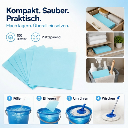 IEY® Multi-Effekt-Bodenreinigungstücher (100 Stück)