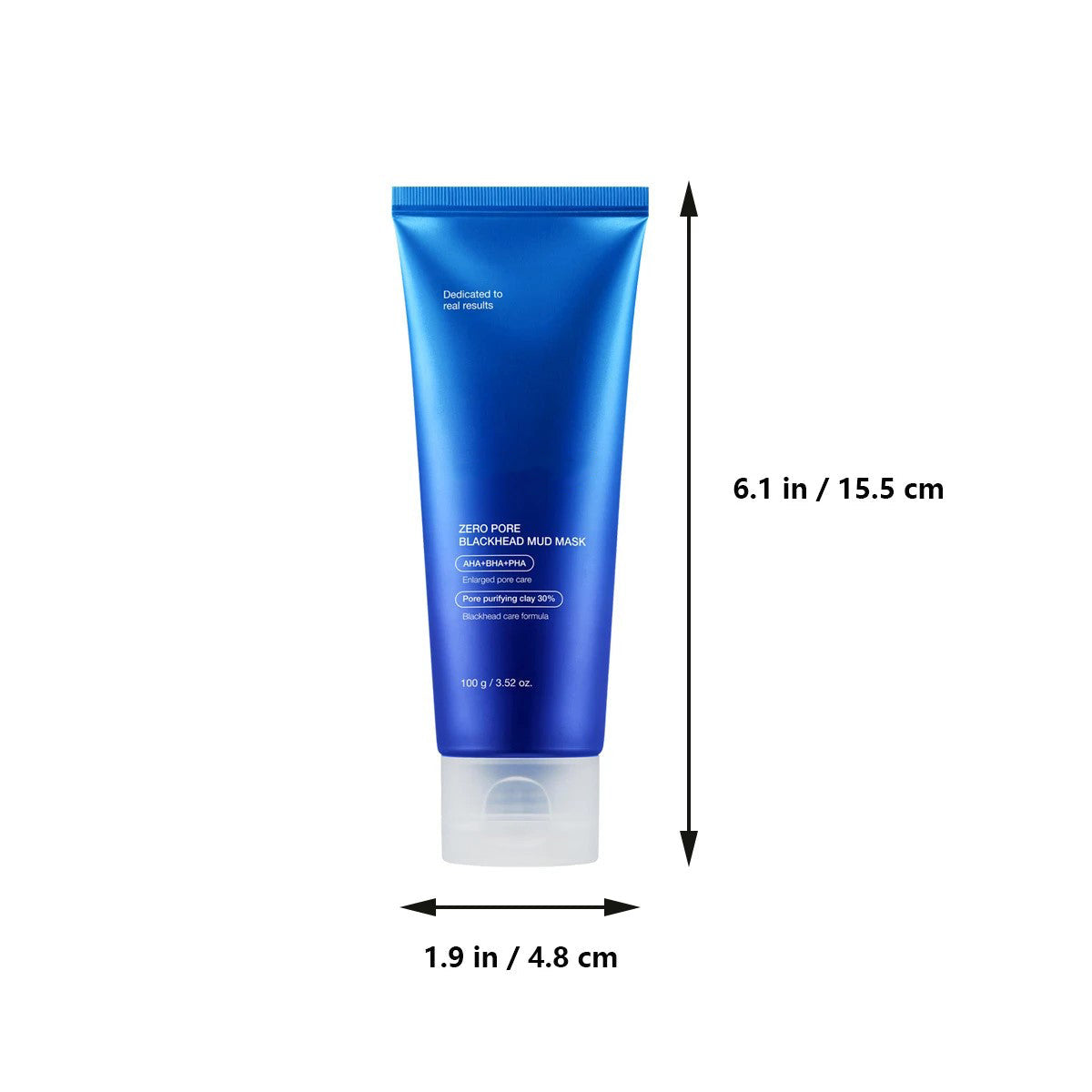 Mascarilla Facial de Arcilla Contra Poros y Puntos Negros - Enfriamiento de la Piel y Cierre de Poros 🩵💙