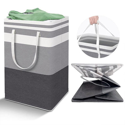 SVOZK® Collapsible Laundry Hamper Set, Large Capacity Fabric Laundry Baskets with Handles for Clothes & Storage-TTT