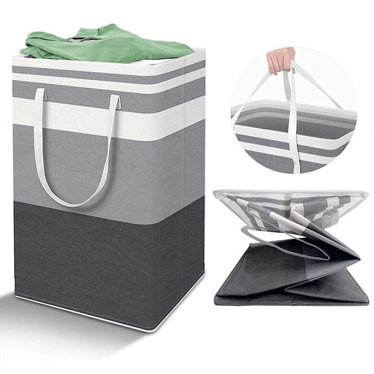 SVOZK® Collapsible Laundry Hamper Set, Large Capacity Fabric Laundry Baskets with Handles for Clothes & Storage-TTT